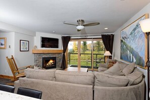 Layout and decor vary - Gas Fireplace and Private Balconies with BBQ Grill