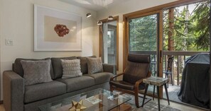 Excellent patio off living room