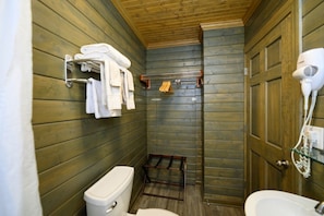Bathroom with closet