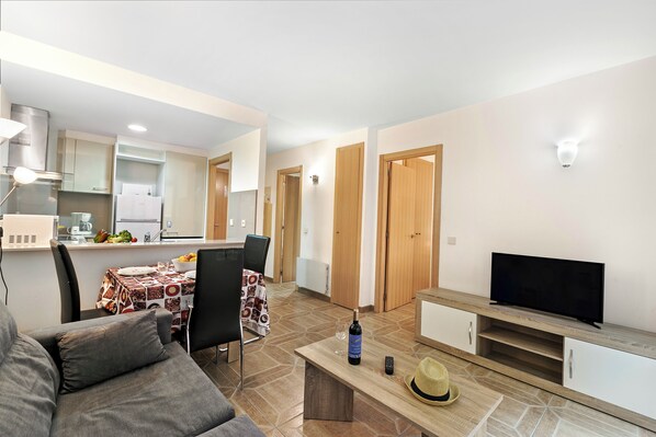 Living and dining room