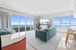 Enjoy the sea breeze right in the comfort of the living room