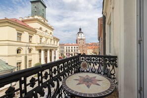 Udsigt fra balkon