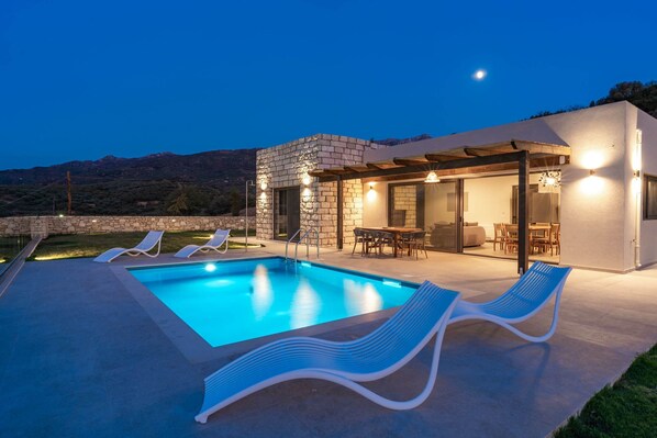 Chillin' by the pool with a view