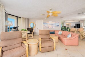 Abundance of living room furniture