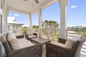 Private spot with peaceful neighborhood views.