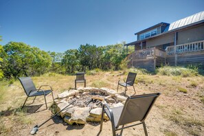 Wood-Burning Fire Pit