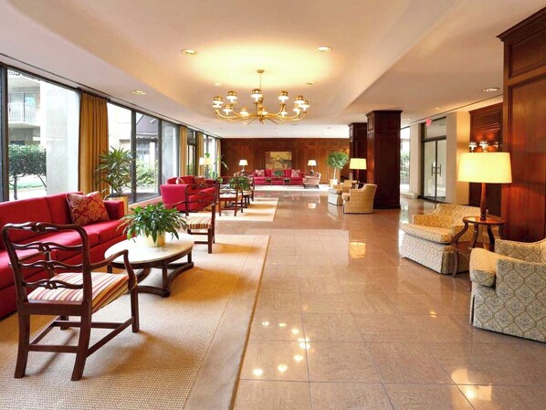 Sitzecke in der Lobby