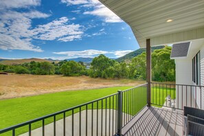 Private Balcony | Outdoor Seating | Mountain Views