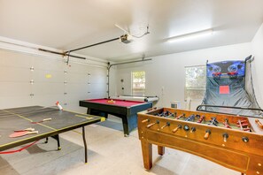 Game Room | Free WiFi | Board Games | Single-Story Home
