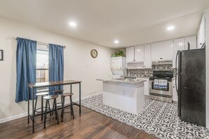 Open concept living / dining /kitchen
