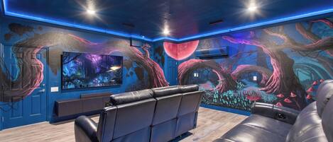 Welcome To The Time Out Corner! Movie Theater-Big Screen-Surround Sound