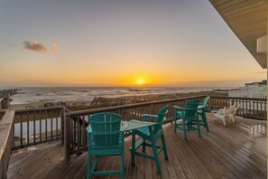 Sunrise View from Top Level Deck