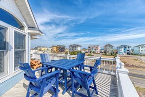 Top Level Deck with Ocean Views