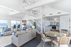 Top Level Living and Dining Area