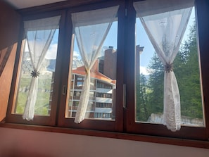 Blick von der Unterkunft