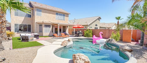 Phoenix Vacation Rental | 3BR | 2.5BA | 2,057 Sq Ft | Stairs Required