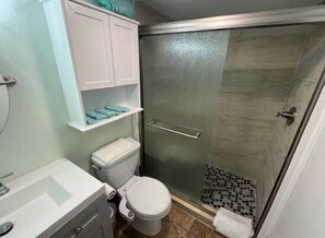 Full Bathroom, Walk In Shower