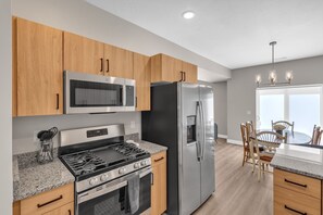 Indoors, Microwave, Oven, Kitchen, Refrigerator