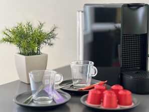 Kaffe och/eller kaffebryggare