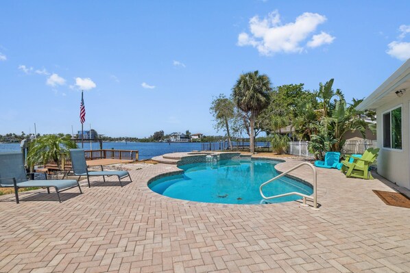 Pool with Gulf Access