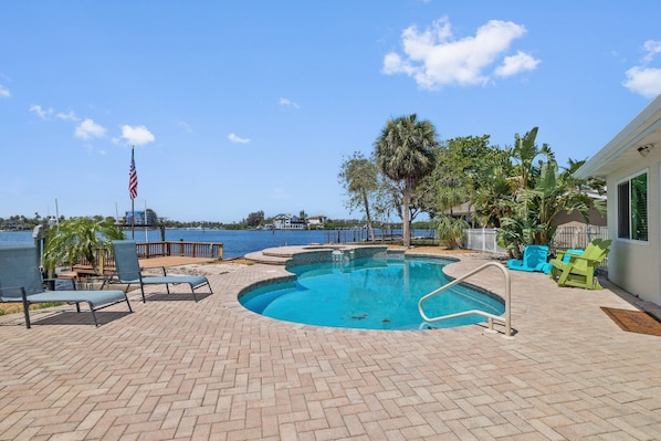 Pool with Gulf Access