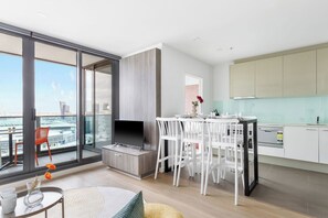 A dining area.