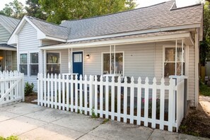 Welcome to your storybook stay—charm, comfort, and a picket fence dream in the heart of Wilmington!
