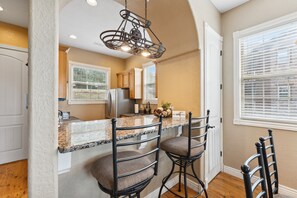 Bar Seating at Kitchen