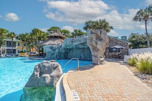 Purple Parrot Resort Pool