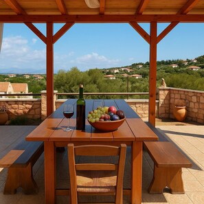 Exterior patio