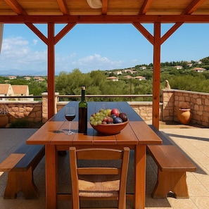 Exterior patio