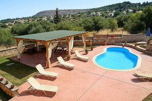 Outdoor private  pool of the premises