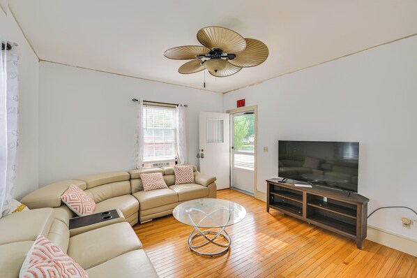 Malden Vacation Rental | 2BR | 1BA | 1,000 Sq Ft | Stairs to Enter