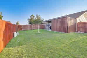 Fenced Backyard
