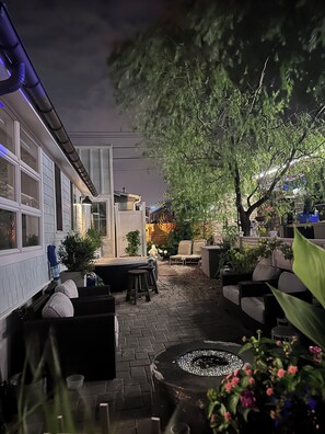 Second patio on East side