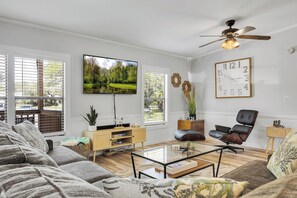 Lounge and gather for great movies and conversation