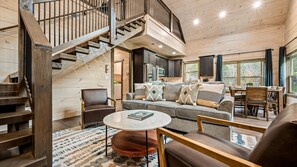 The open design allows your group to be together and fosters togetherness and conversations
