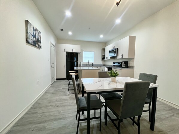 Dining Area and Kitchen