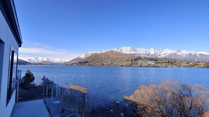 Blick von der Unterkunft