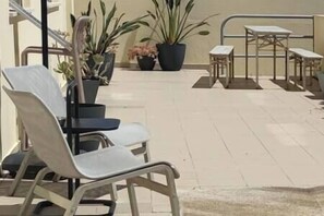 Private terrasse