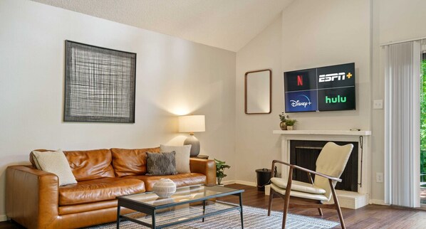 Spacious and open living room that has it all!