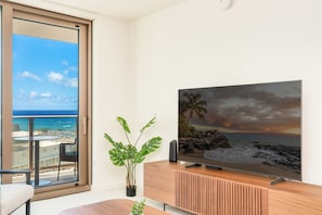 Enjoy the view or a movie