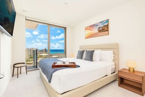 Bedroom with king bed