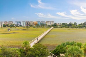 Enjoy being a mere .4 mile walk away from the beach during your stay!