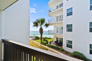 Partial gulf views from the balcony