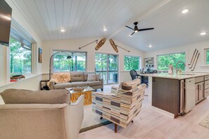 Living Room | Kitchen | Patio Access | Lake Views