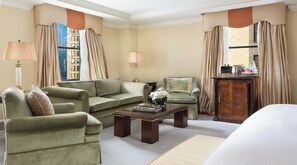 Spacious living room area
