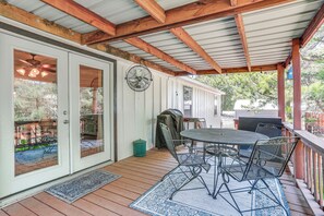Covered Back Deck | Pellet Smoker Grill | Fire Pit | Single-Story Home