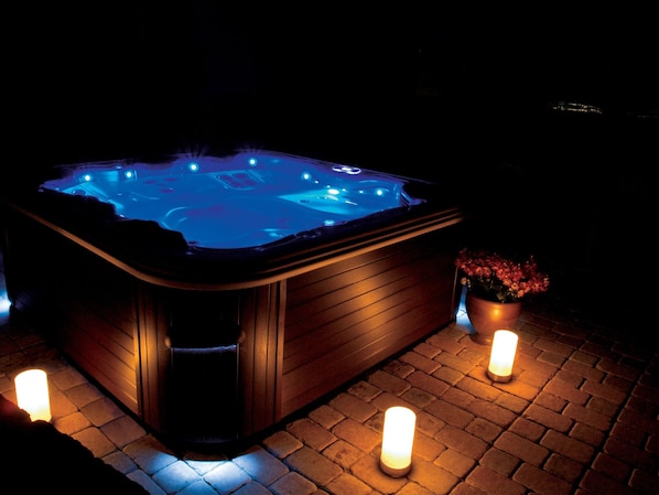 Bain à remous intérieur