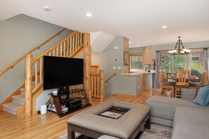 Living Room into Kitchen